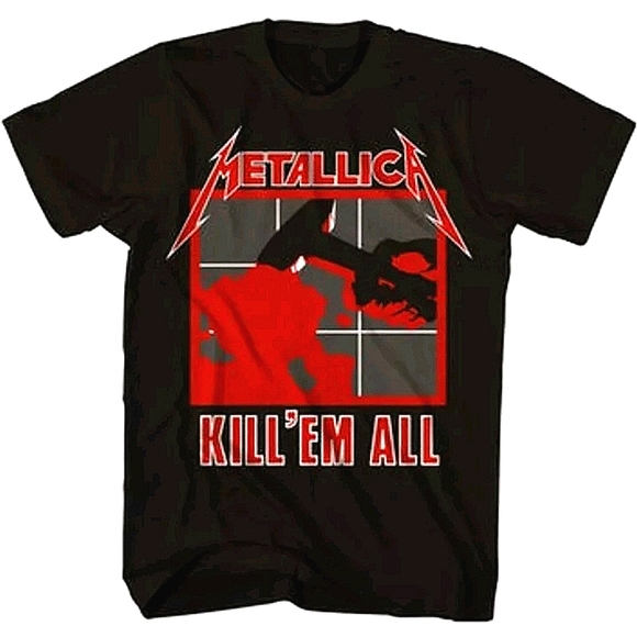 Metallica Kill 'Em All Heavy Metal Shirt - Picture 4 of 5